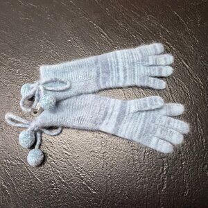 Vintage Angora Blend Pom-Pom Gloves by 725 Originals – Zellers Era Deadstock Y2K